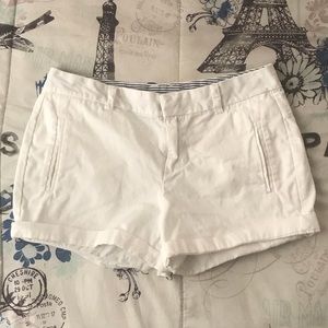 White shorts